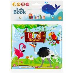 KNÍŽKA DO KOUPELE PTÁČCI BAM BAM 432480 KNÍŽKA DO KOUPELE PTÁČCI BAM BAM 432480