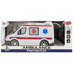 DÁLKOVĚ OVLÁDANÉ VOZIDLO AMBULANCE MY CITY MEGA CREATIVE 459668