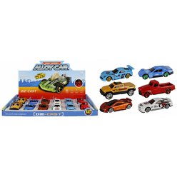 KOVOVÝ OSOBNÍ VŮZ 7CM MIX MEGA CREATIVE 510451 KOVOVÝ OSOBNÍ VŮZ 7CM MIX MEGA CREATIVE 510451