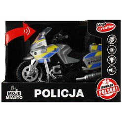 MOTOCYKL POLICIE MOJE MĚSTO MEGA CREATIVE 520415
