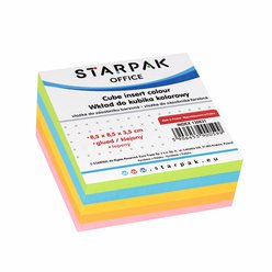 VLOŽKA DO HRNKU 85X85MM BAREVNĚ LEPENÁ STARPAK 130631