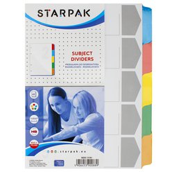 KARTONOVÉ VLOŽKY A5 5 BAREV STARPAK 131561