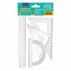 GEOMETRICKÁ ŠKOLNÍ SADA 4KS 20CM STARPAK 174931 GEOMETRICKÁ ŠKOLNÍ SADA 4KS 20CM STARPAK 174931