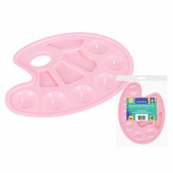MALÍŘSKÁ PALETA OVÁL ŘŮŽOVÁ 540387 STK MALÍŘSKÁ PALETA OVÁL ŘŮŽOVÁ 540387 STK